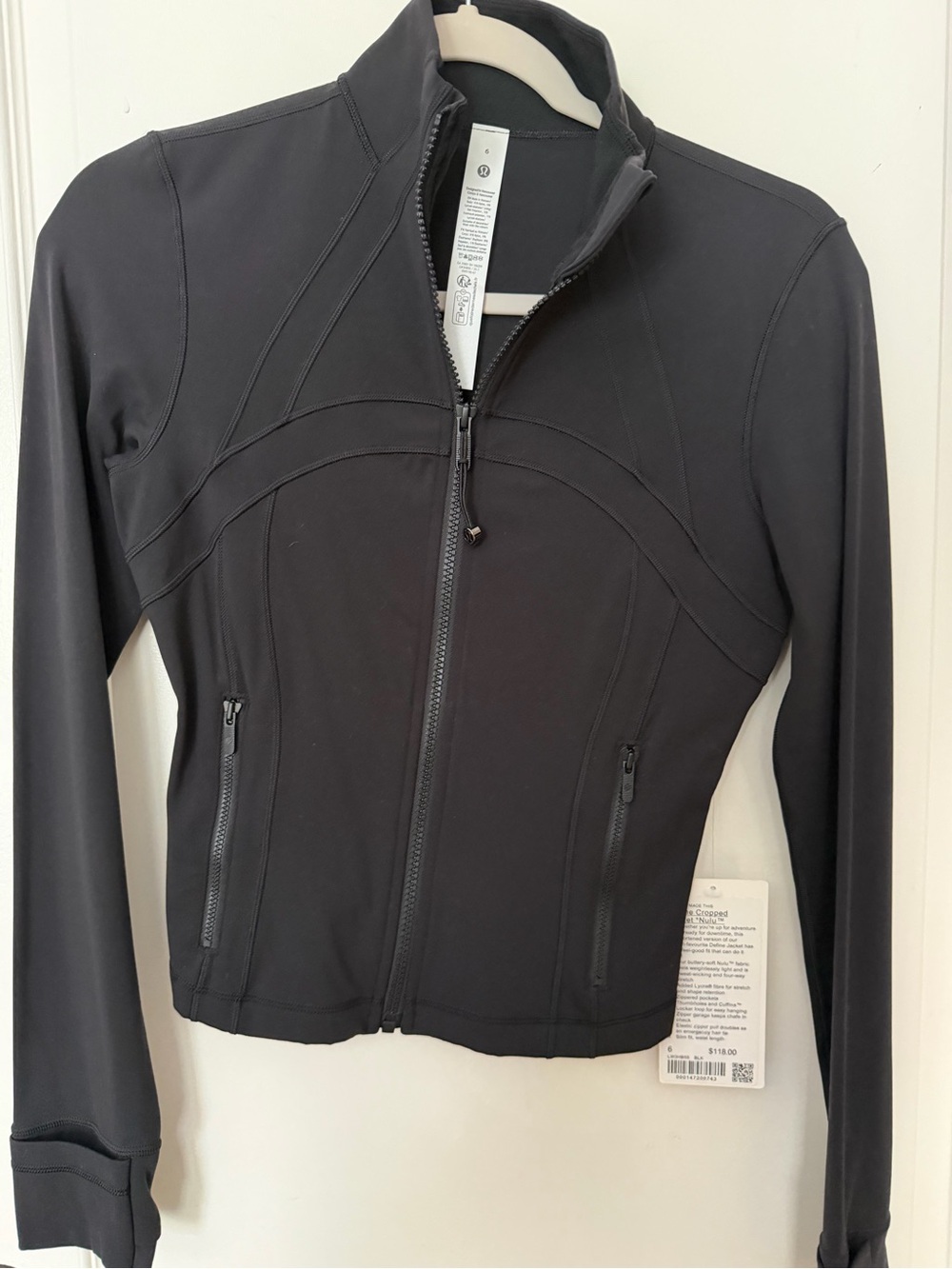 Lululemon nulu define cropped jacket